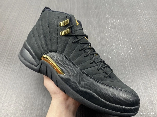 Kicktheory CT8013-071 Taxi Jordan 12 Air Black 0802